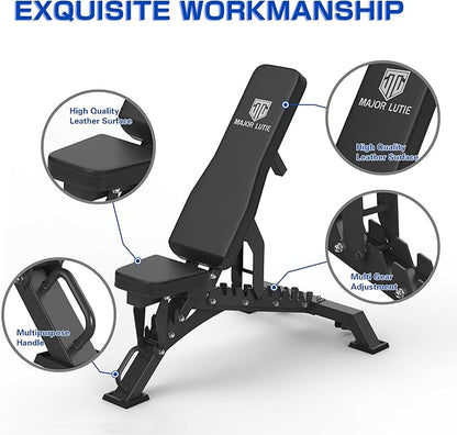 Major Fitness Weight Bench 32 Adjustable