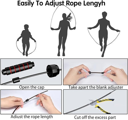 Jump Rope, Exercise Jumprope for Men Women and