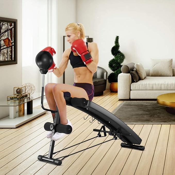 Sit up Bench- SPORFIT Adjustable Decline Bench