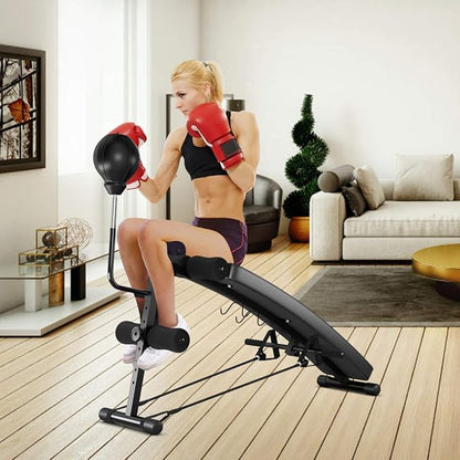 Sit up Bench- SPORFIT Adjustable Decline Bench