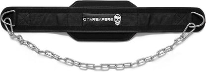 Gymreapers Dip Belt With Chain For Weightlifting