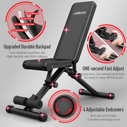 JOROTO Weight Bench
