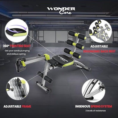 WONDER CORE 2 Adjustable Weight Bench for Home Gym