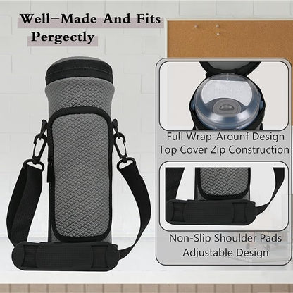 Portable Blender Storage Bag Sleeve with Shoulder Strap Fully wrapped Storage Bag for Ninja BC151NV/BC151BK/BC51NV/BC151CR/BC151EM/BC151PR/BC155PS 18oz Blast Portable Blender