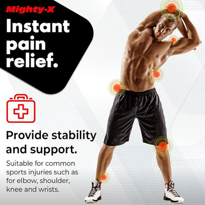 Waterproof Kinesiology Tape - [3 Rolls] - Kinetic Tape - Joints Support & Muscle Pain Relief - 16.4 ft Uncut Knee Tape + 50 Videos - Muscle Tape - Easy to Apply Shoulder Tape