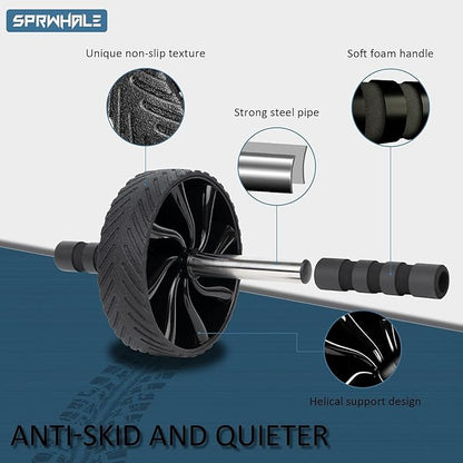 Abdominal Trainer Wheel - Abdominal Exercise Equipment