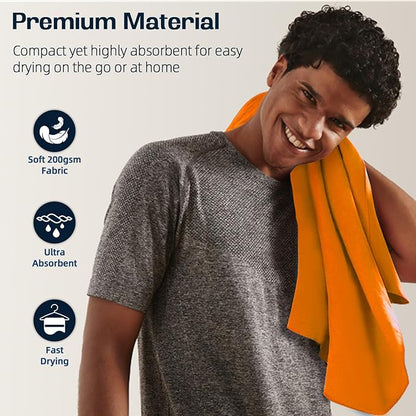 BAGAIL Camping Towel with EVA Case