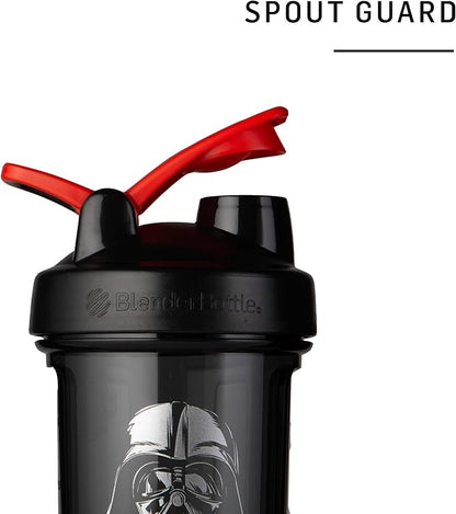 BlenderBottle Star Wars Shaker Bottle Pro Series Perfect for Protein Shakes and Pre Workout, 28-Ounce, Rebel Badge (Pack of 1)
