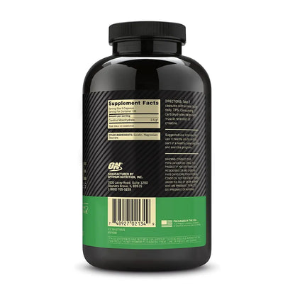 Optimum Nutrition Micronized Creatine Monohydrate Capsules, Keto Friendly, 2500mg, 200 Capsules (Packaging May Vary)
