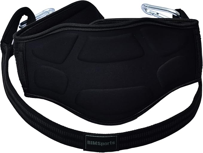 RIMSports Dip Belt For Weight Lifting - Weighted