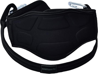 RIMSports Dip Belt For Weight Lifting - Weighted