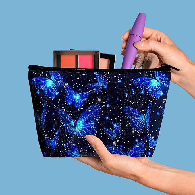 Cosmetic Bag for Women Travel Makeup Bag Large Capacity Makeup Brush Bag Organizer Travel Toiletry Bag