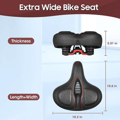 Zacro Bike Seat Comfort for Women Men