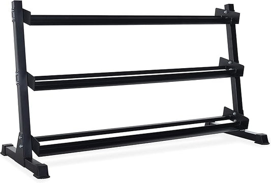 CAP Barbell Dumbbell Rack | 5-50lb or 5-75lb Dumbbell Storage | Multiple Options