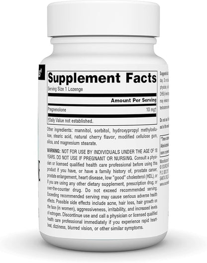 Source Naturals Pregnenolone 10 mg - 120 Cherry Flavored Lozenges