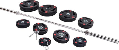 Signature Fitness Olympic 2-Inch Cast Iron Plate Weight