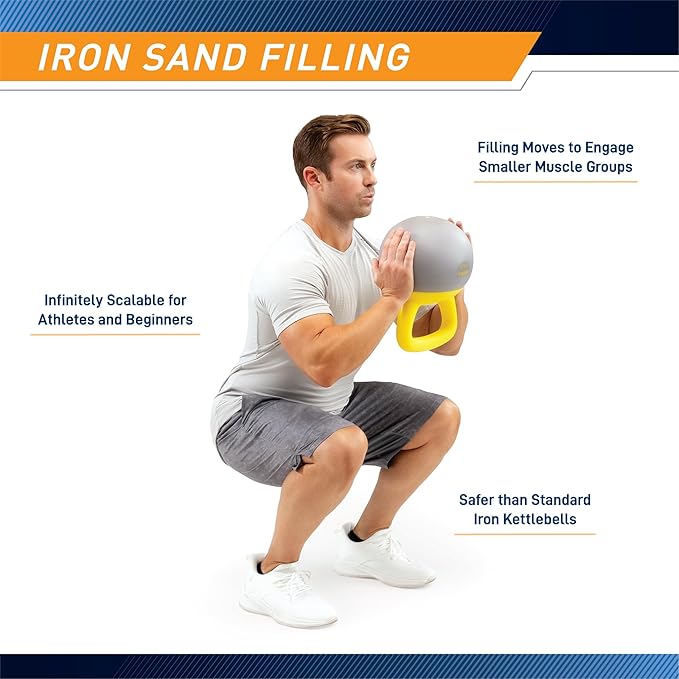 PROIRON Soft Kettlebell 8lb 16lb, 24lb, 24lb, 32lb 32lb Kettlebells