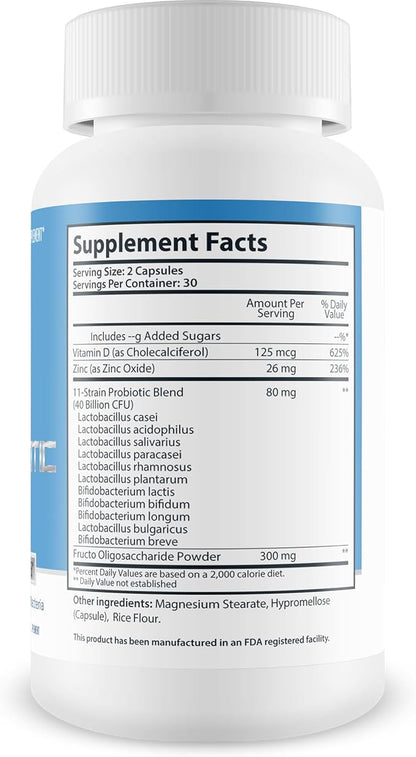 Symbi-Probiotic 365 Keto Probiotic Health Support - Probiotic Life Energy & Gut Support - Health Starts in The Gut - Healthy Symbiotic 365 Daily Probiotic - Inspired by Dr Sebi Products & Sebi Detox