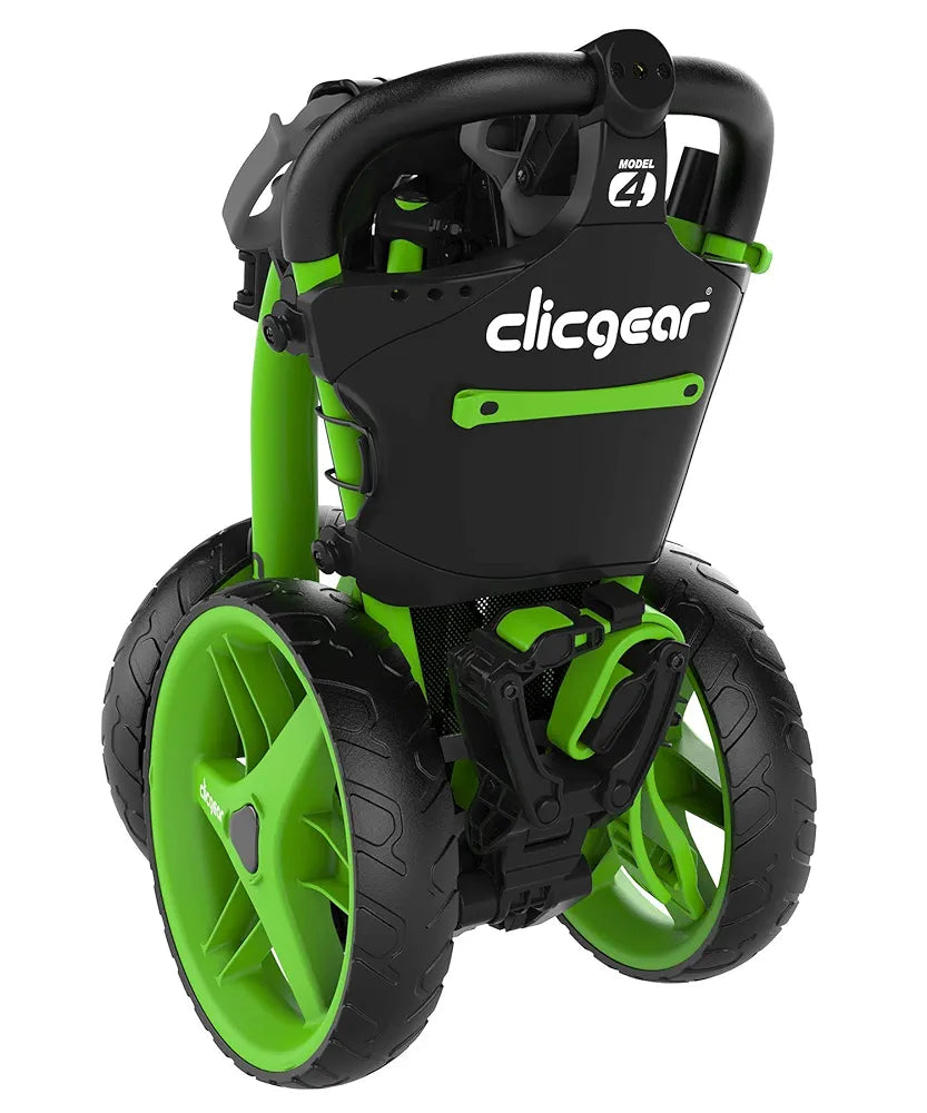 Clicgear Model 4.0 Golf Push Cart, 3-Wheel Foldable Walking Golf Cart