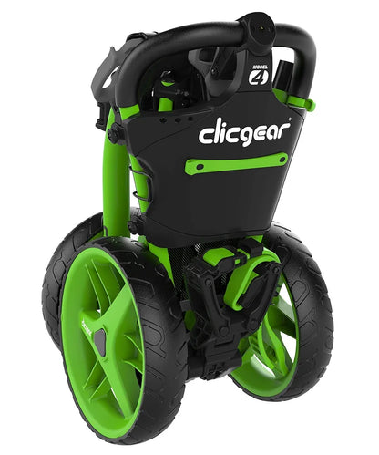Clicgear Model 4.0 Golf Push Cart, 3-Wheel Foldable Walking Golf Cart