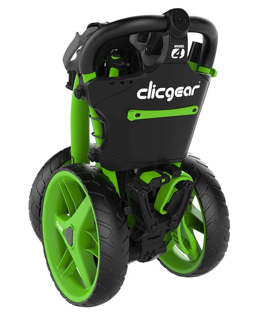 Clicgear Model 4.0 Golf Push Cart, 3-Wheel Foldable Walking Golf Cart