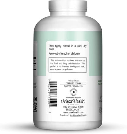 Maxi Health Empty “00” Capsules, 500 Count, Vegetarian - Kosher