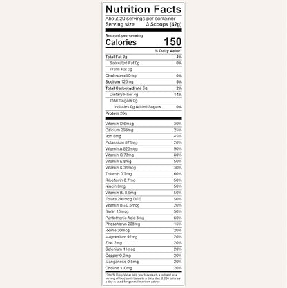 Kathy Ireland Daily Essentials Plant Based Protein Powder Mix, Chocolate, 1.85 lbs (Chocolate)