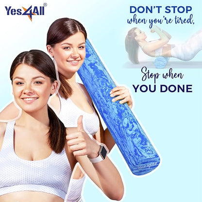 Yes4All Medium-Density EVA Foam Roller for Physical Therapy