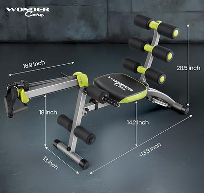 WONDER CORE 2 Adjustable Weight Bench for Home Gym