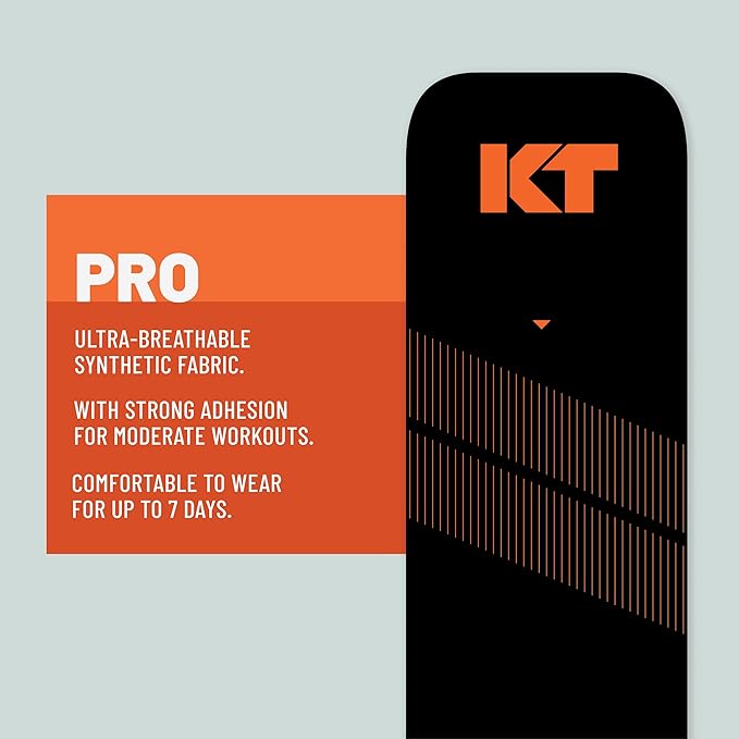 KT Tape, Pro Synthetic Kinesiology Athletic Tape, 16’ Uncut Roll