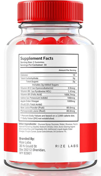 Keto Bites ACV Gummies, All Natural Keto ACV Gummies for Advanced Weight Loss, KetoBites Gummy, Apple Cider Vinegar Supplement, Official Keto + ACV Reviews (60 Gummies)