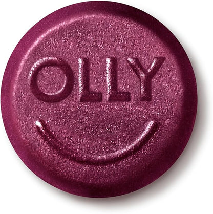 OLLY Women's Daily Multivitamin Gummy, Vitamins A, D, C, E, Biotin, Folic Acid, Adult Chewable Vitamin, Berry Flavor, 65 Day Supply - 130 Count