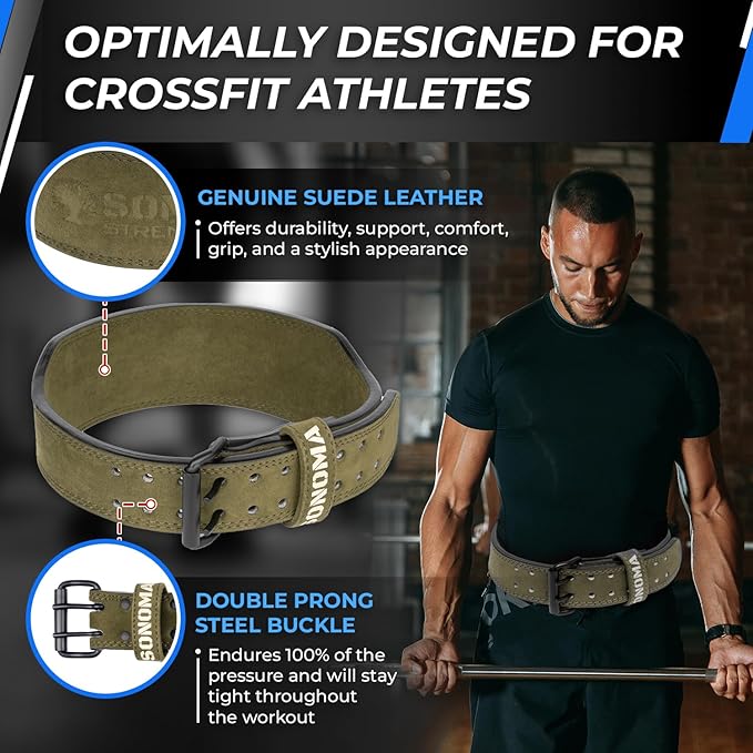 Sonoma Strength Co Weight Lifting Belt 10MM Thick 100% Genuine