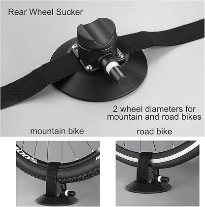 ROCKBROS Suction Cup Bike Rack for Car Roof Top Sucker Bike Rack Quick Release Aluminium Alloy Bike Carrier with Sucker for 3 Bikes Blue