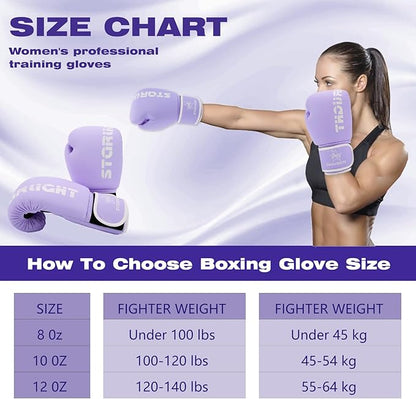 Boxing Gloves for Men Women, Sparring Training Punching MMA Kickboxing Boxing Gloves, Heavy Bag Workout Gloves for Boxing, Kickboxing, Muay Thai, MMA