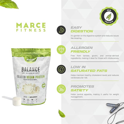 Isolated Vegan Protein Unflavored 2pounds