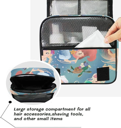 senya Hanging Travel Toiletry Bag Kit Makeup Case Cosmetics Organizer for Men Women