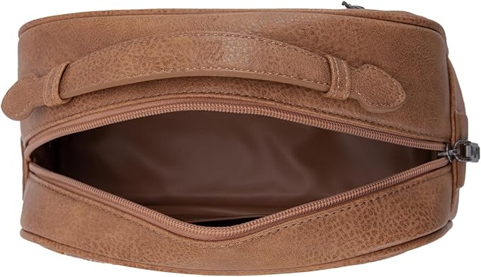 Wrangler Makeup Pouch Bag Mini Western Toiletry Purse Cosmetic Organizer Paisley Travel Pouch for Women
