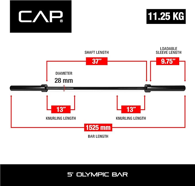CAP Barbell Olympic Bars | Multiple options