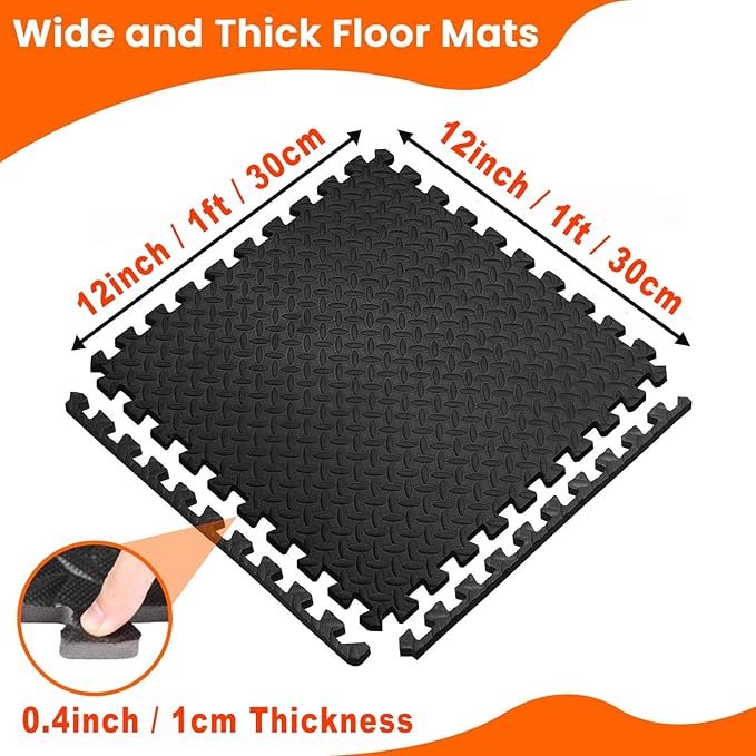 Kangler Puzzle Exercise Mat 20 Tiles