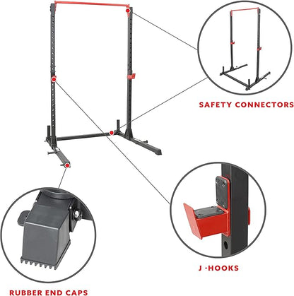 Sunny Health & Fitness Essential Adjustable Power Rack