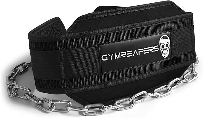 Gymreapers Dip Belt With Chain For Weightlifting