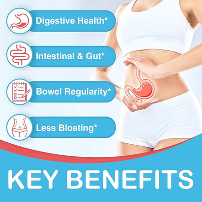 Fiber Gummies for Adults, Fiber Gummies for Women & Men, Fiber Gummies for Regularity, Digestion & Gut Health, 5 Prebiotics Complex, Inulin, Fos, Chicory Root - Fiber 5g, Sugar Free, 7 Packs