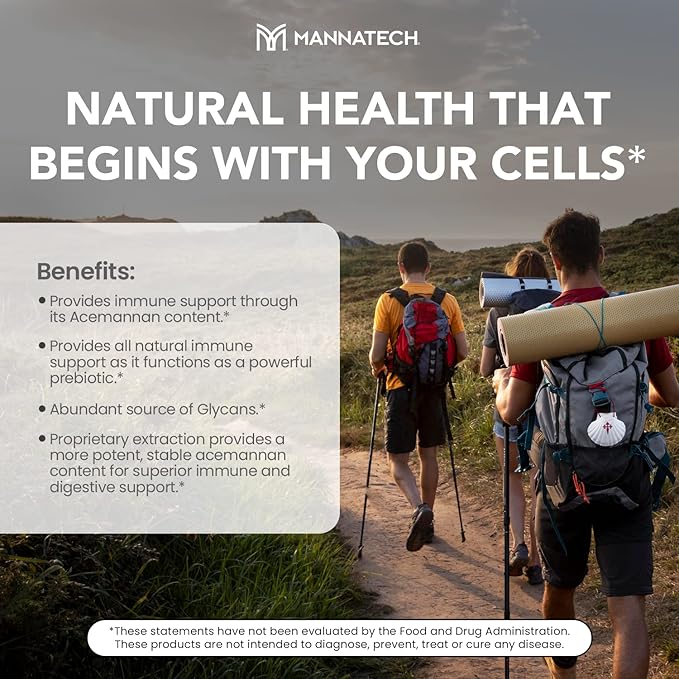 Mannatech Manapol Immune Support Formula for Immunity Support & Immunity Boost. Aloe Vera Powder Prebiotic for Digestive Health. Aloe Vera Drink for Immune Support Supplement 0.5oz/15g