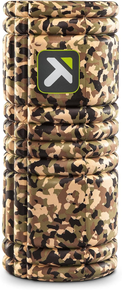 TRIGGERPOINT PERFORMANCE THERAPY GRID Foam Roller for Exercise (13-Inch), Camo