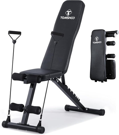 TOMSHOO Weight Bench Press 660 LB 3 Sec