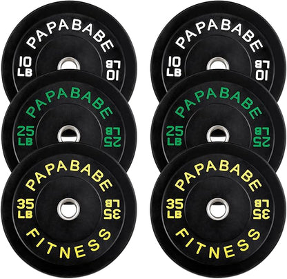 Papababe Bumper Plates 2 Inch