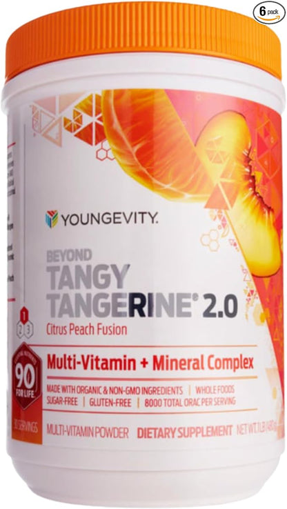 Beyond Tangy Tangerine 2.0 Citrus Peach Fusion - 1lb - 6 Pack