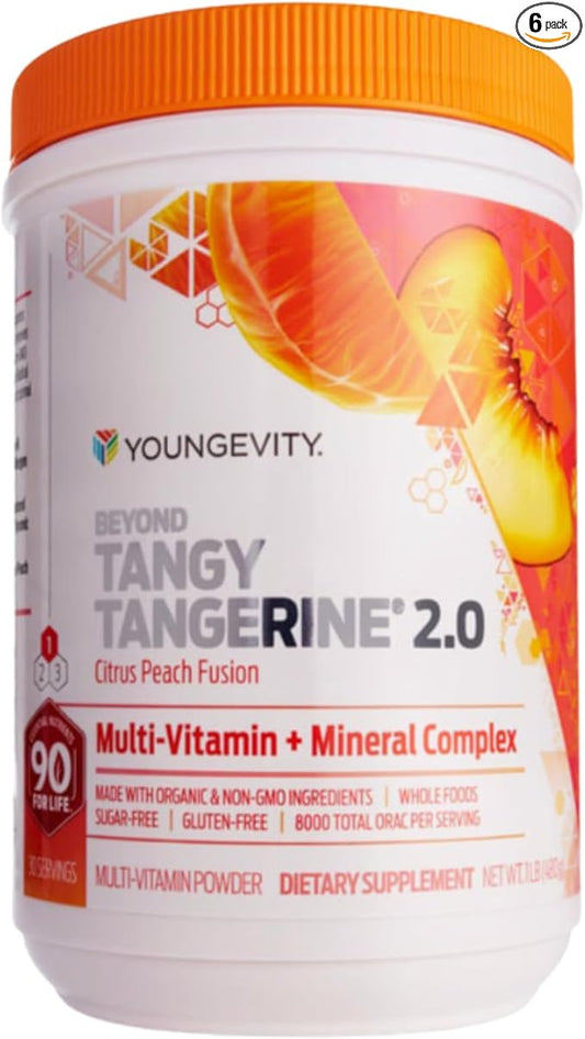 Beyond Tangy Tangerine 2.0 Citrus Peach Fusion - 1lb - 6 Pack