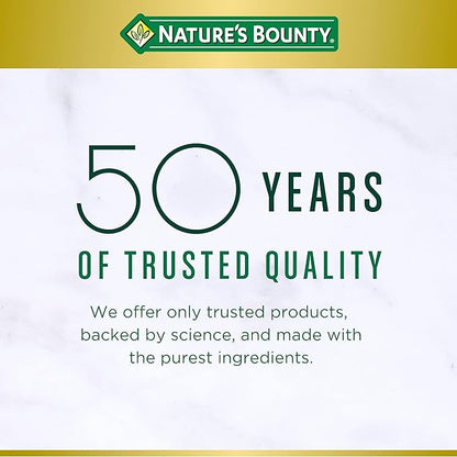 Nature's Bounty Vitamin C Tablets, Vitamin Supplement, Supports a Healthy Immune System, 500mg, 100 Count
